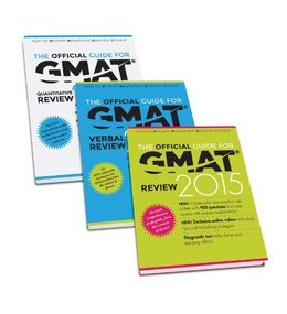 The Official Guide for GMAT Review 2015 Bundle (Official Guide + Verbal Guide + Quantitative Guide) - MPHOnline.com