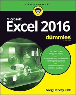Microsoft Excel 2016 For Dummies - MPHOnline.com