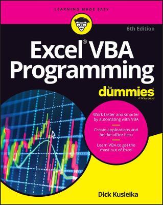 Excel VBA Programming For Dummies, 6E - MPHOnline.com