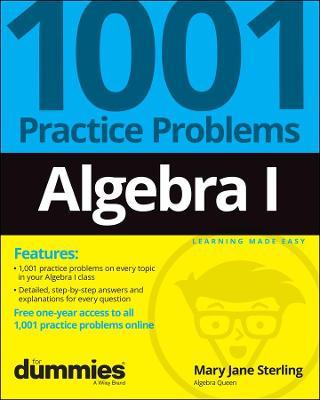 Algebra I: 1001 Practice Problems For Dummies (+ Free Online Practice) - MPHOnline.com