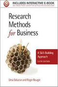 Research Methods for Business: A Skill-Building Approach, 6E - MPHOnline.com
