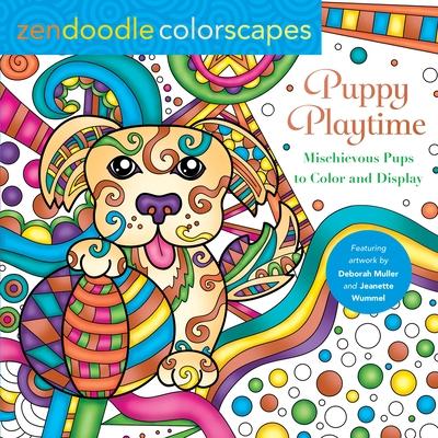 ZENDOODLE COLORSCAPES: PUPPY - MPHOnline.com