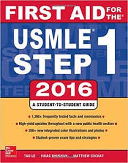 First Aid For The USMLE Step 1 2016 - MPHOnline.com