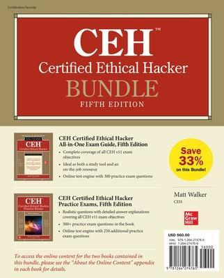 CEH Certified Ethical Hacker Bundle, Fifth Edition - MPHOnline.com