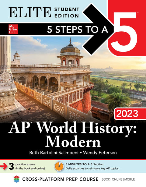 5 Steps to a 5: AP World History: Modern 2023 Elite Student Edition - MPHOnline.com