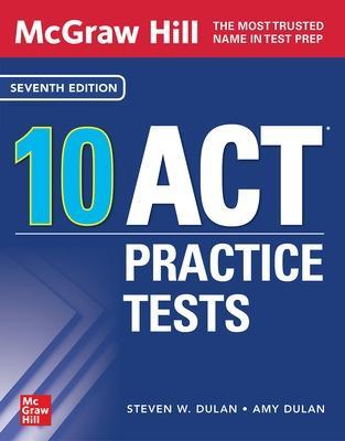 Mcgraw Hill 10 ACT Practice Tests, Seventh Edition - MPHOnline.com