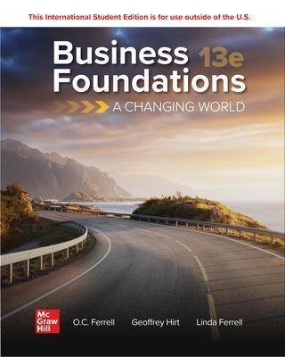 ISE Business Foundation, 13Ed - MPHOnline.com