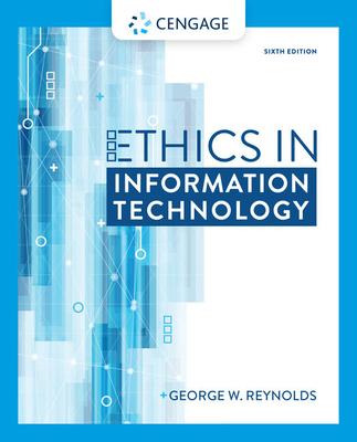 Ethics In Information Technology - MPHOnline.com