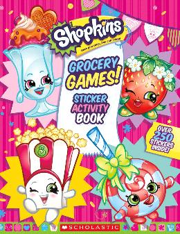 Grocery Games! (Shopkins Jumbo Sticker Activity Book) - MPHOnline.com