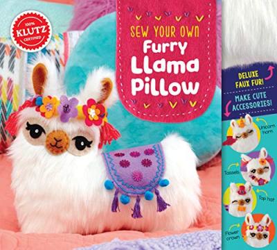 Klutz Sew Your Own Furry Llama Pillow - MPHOnline.com