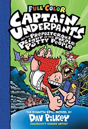 Captain Underpants and the Preposterous Plight of the Purple Potty People Colour Edition - MPHOnline.com