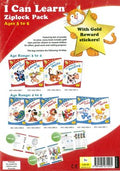 I Can Learn Ziplock Pack Ages 3 To 5 - MPHOnline.com