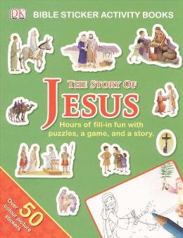 Dk The Story of Jesus - Sticker Activities - MPHOnline.com