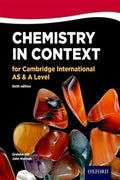 Chemistry In Context for Cambridge International AS & A Level, 6th Edition - MPHOnline.com