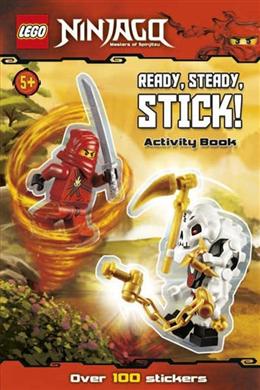 Lego Ninjago : Ready, Steady, Stick! Sticker Book - MPHOnline.com