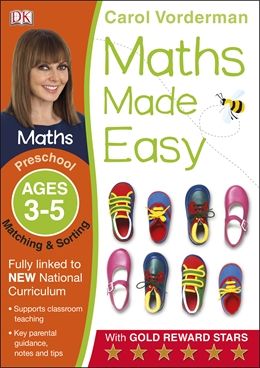 Maths Made Easy Matching And Sorting Preschool Age 3-5 - MPHOnline.com