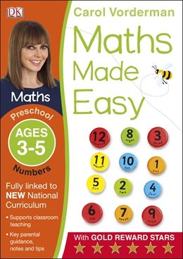 Maths Made Easy Numbers Preschool Age 3-5 - MPHOnline.com