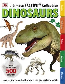 Ultimate Factivity Collection: Dinosaur (With More Than 500 Stickers) - MPHOnline.com