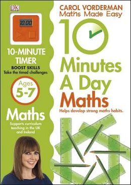 10 Minutes a Day Maths Ages 5-7 - MPHOnline.com