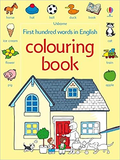 Usborne First Hundred Words In English Colouring Book - MPHOnline.com