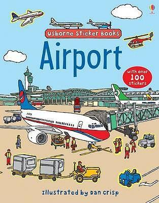 Airport Usborne First Sticker Book - MPHOnline.com