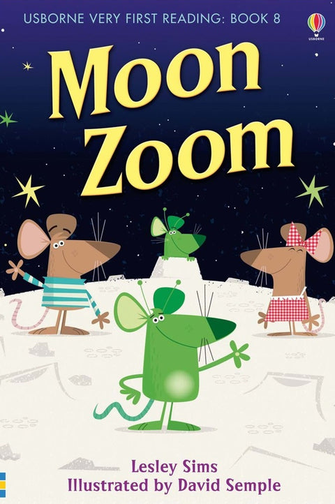 Usborne Very First Reading, Book 8: Moon Zoom - MPHOnline.com