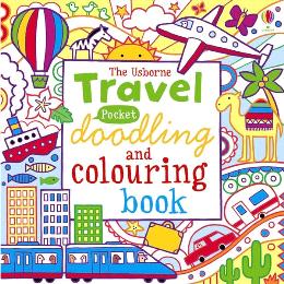 Usborne Travel Pocket Doodling And Colouring Book - MPHOnline.com