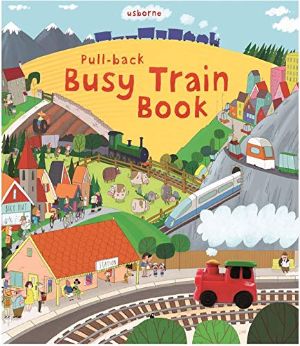 Usborne Pull-back Busy Train Book - MPHOnline.com