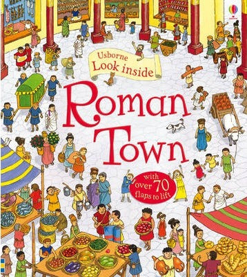 Usborne Look Inside Roman Town - MPHOnline.com