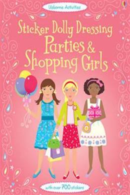 Sticker Dolly Dressing Parties and Shopping Girls - MPHOnline.com