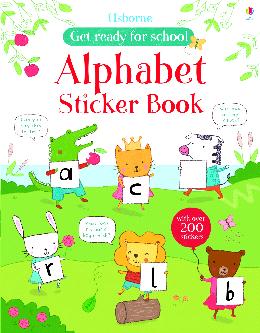 Usborne Get Ready For School Alphabet Sticker Book - MPHOnline.com