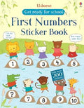 Usborne First Numbers Sticker Book (Get Ready For School) - MPHOnline.com