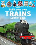 Usborne Build Your Own Trains Sticker Book - MPHOnline.com