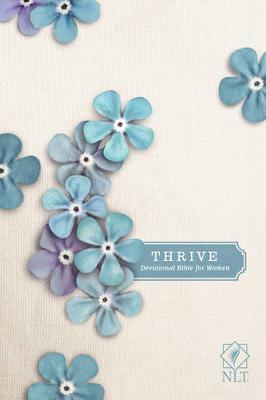 NLT THRIVE Creative Journaling Devotional Bible, Flowers - MPHOnline.com