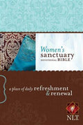 NLT: Women's Sanctuary Devotional Bible: A Place of Daily Refreshment & Renewal - MPHOnline.com