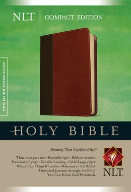 NLT: Holy Bible. Compact Edition [Brown Imitation Leather] - MPHOnline.com
