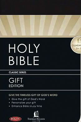 Holy Bible: New King James Version Black Pew Bible - MPHOnline.com
