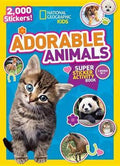 National Geographic Kids Adorable Animals Super Sticker Activity Book: 2,000 Stickers! - MPHOnline.com