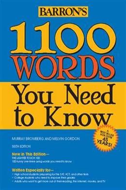 1100 Words You Need to Know, 6E - MPHOnline.com