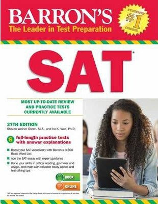 Barron's SAT, 27th Edition - MPHOnline.com