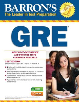 Barron's GRE, 21st Edition - MPHOnline.com