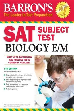 Barron's SAT Subject Test Biology E/M, 5E - MPHOnline.com
