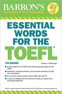 Essential Words For The TOEFL, 7th Ed. - MPHOnline.com