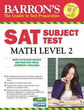 Barron's SAT Subject Test Math Level 2 with CD-ROM, 11th Edition - MPHOnline.com