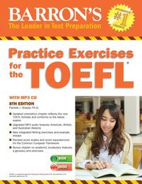 Practice Exercises for the TOEFL With MP3 CD, 8th Rev. Ed. - MPHOnline.com