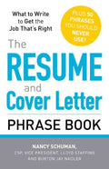 Resume & Cover Letter Phrase Book - MPHOnline.com