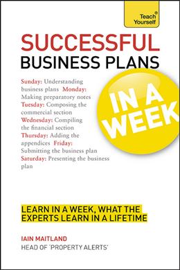 Teach Yourself In a Week: Successful Business Plans - MPHOnline.com