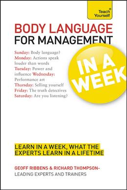 Teach Yourself In a Week: Body Language for Management - MPHOnline.com