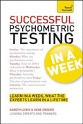 Teach Yourself In a Week: Successful Psychometric Testing - MPHOnline.com