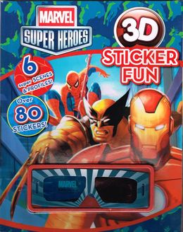 Marvel 3D Sticker Scene - MPHOnline.com